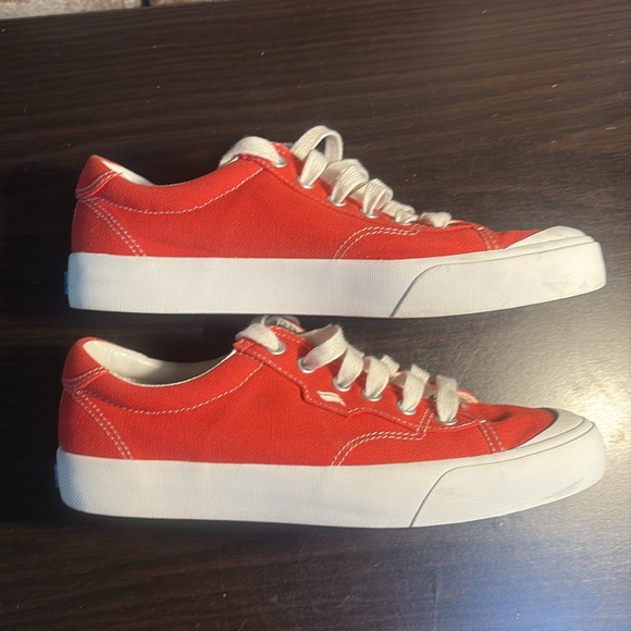 Keds Coral/Orange Sneakers with White Details - Picture 3 of 7